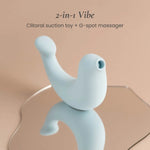 Osuga silicone clitoral suction toy G-spa with G-spot massager 