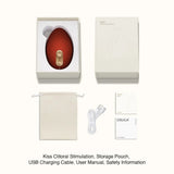 osuga kiss clitoris stimulator with magnetic usb charging and storage pouch