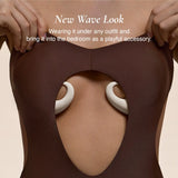 Osuga papillon nipple vibrator with nipple sover can wear it under any outfits and as a playful accessory.