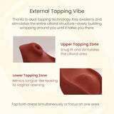 osuga kiss external tapping vibe with two independence motors and dual tapping thechnology