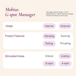 osuga mobius g-spot vibrator for external and internal stimulation