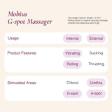 osuga mobius g-spot vibrator for external and internal stimulation